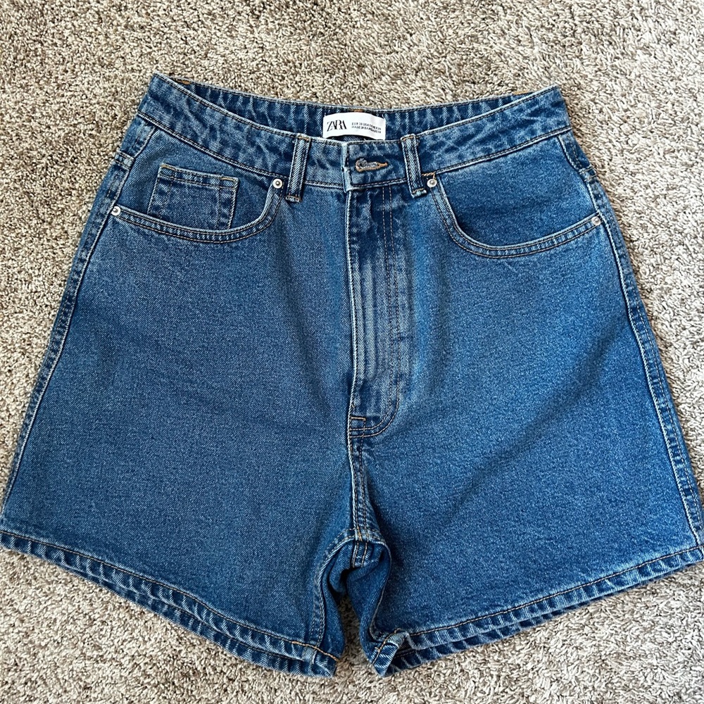 Zara denim shorts